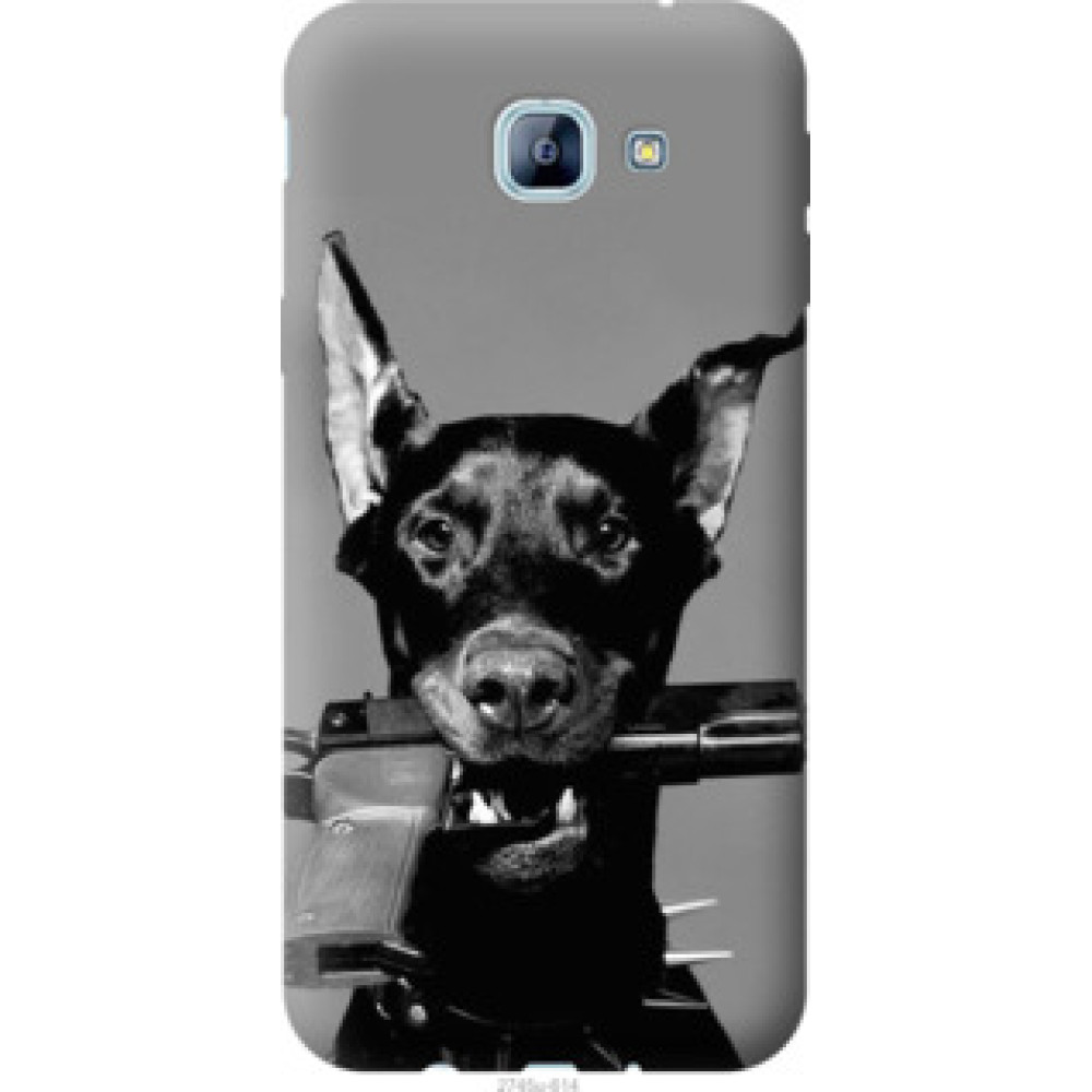 Чехол на Samsung Galaxy A8 (2016) A810 Доберман (2745u-614)