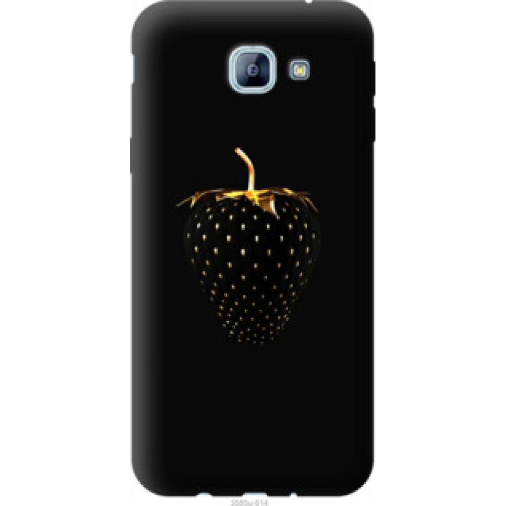 Чехол на Samsung Galaxy A8 (2016) A810 Черная клубника (3585u-614)