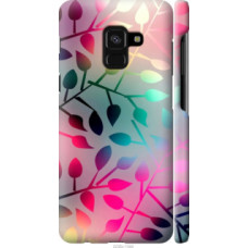 Чехол на Samsung Galaxy A8 2018 A530F Листья (2235c-1344)