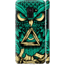 Чехол на Samsung Galaxy A8 2018 A530F Сова Арт-тату (3971c-1344)