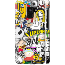 Чехол на Samsung Galaxy A8 2018 A530F Popular logos (4023c-1344)