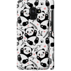 Чехол на Samsung Galaxy A8 2018 A530F Панды (4318c-1344)