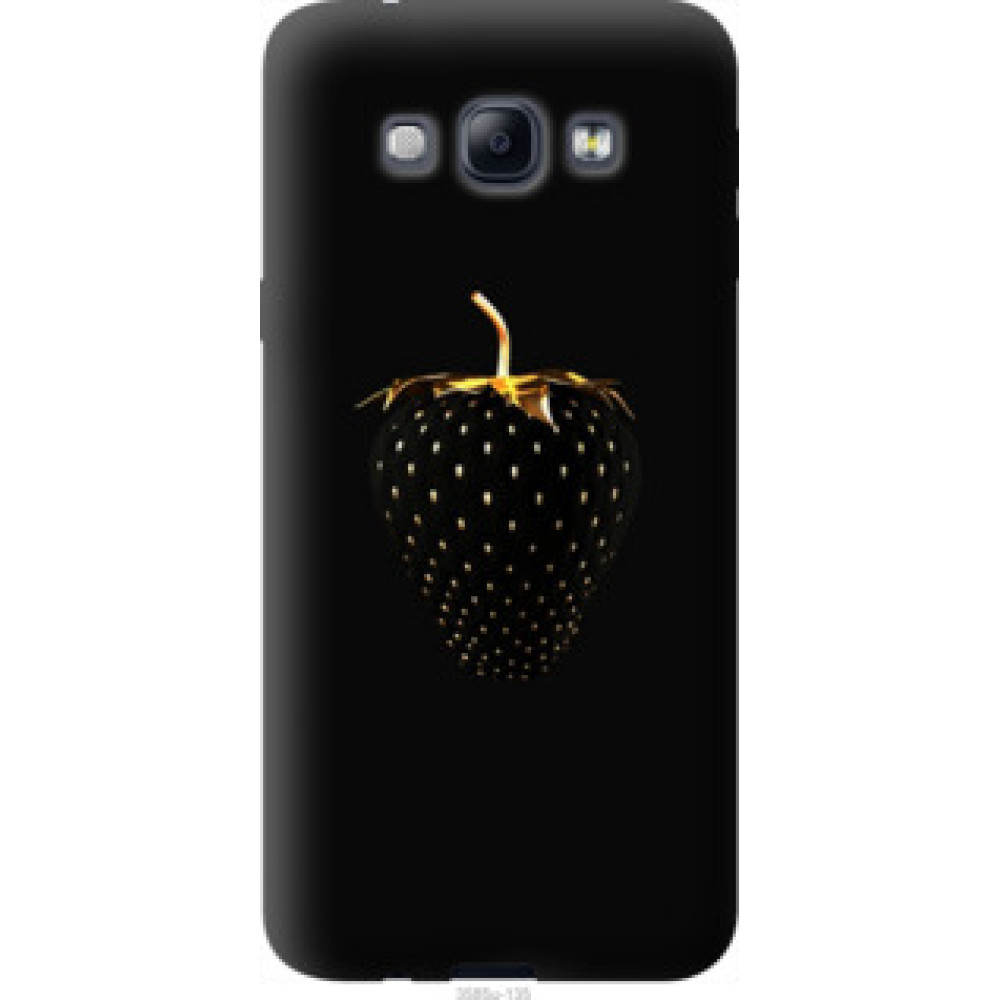 Чехол на Samsung Galaxy A8 A8000 Черная клубника (3585u-135)
