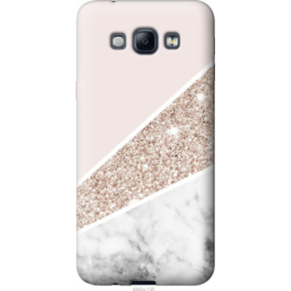 Чехол на Samsung Galaxy A8 A8000 Пастельный мрамор (4342u-135)