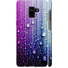 Чехол на Samsung Galaxy A8 Plus 2018 A730F Капли воды (3351c-1345)