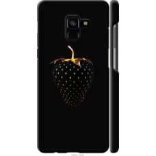 Чехол на Samsung Galaxy A8 Plus 2018 A730F Черная клубника (3585c-1345)
