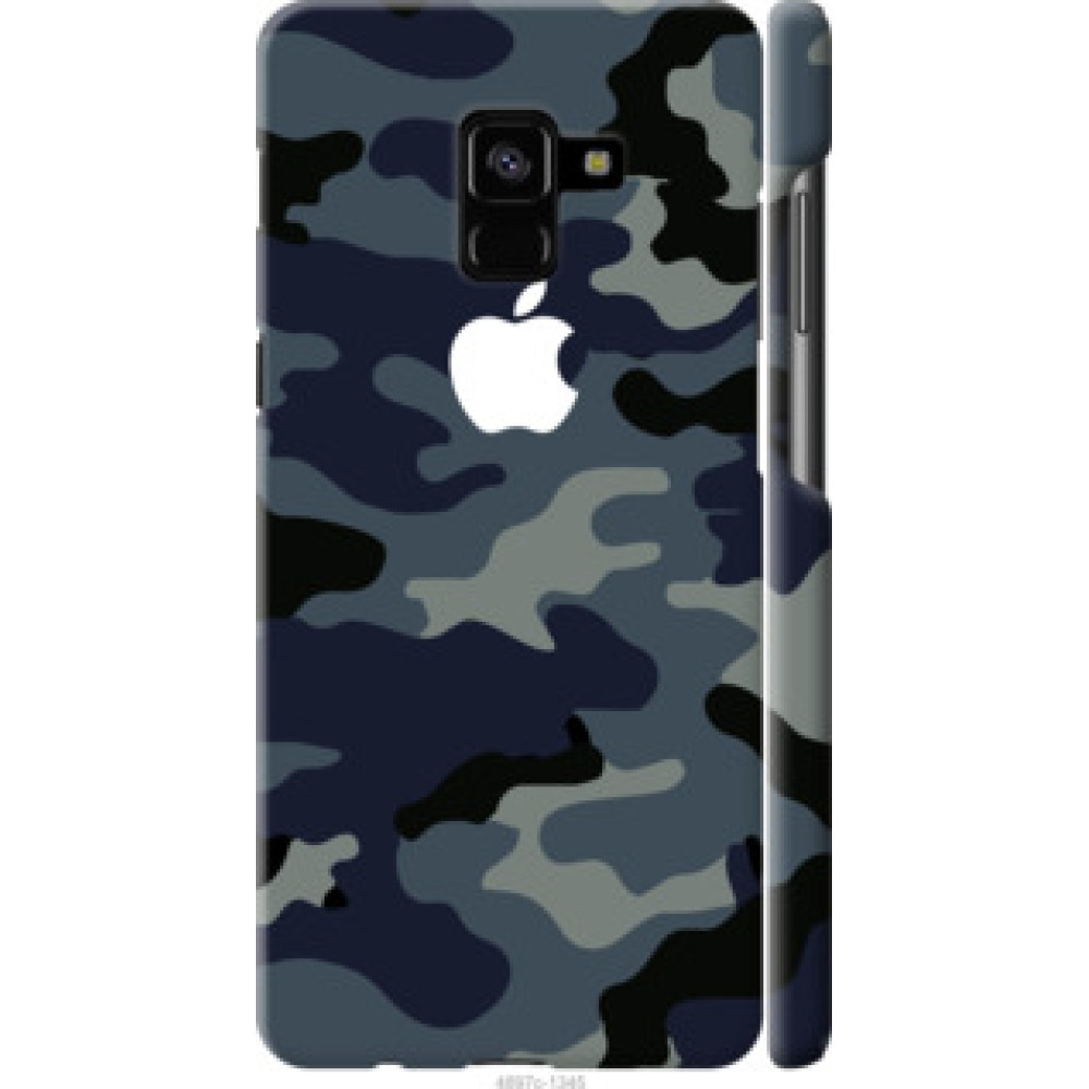 Чехол на Samsung Galaxy A8 Plus 2018 A730F Камуфляж 1 (4897c-1345)