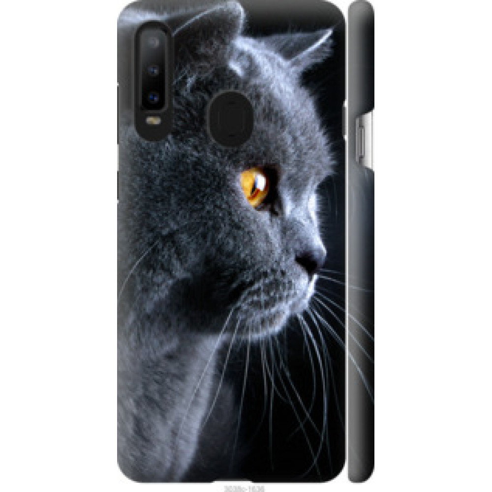 Чехол на Samsung Galaxy A8S Красивый кот (3038c-1636)