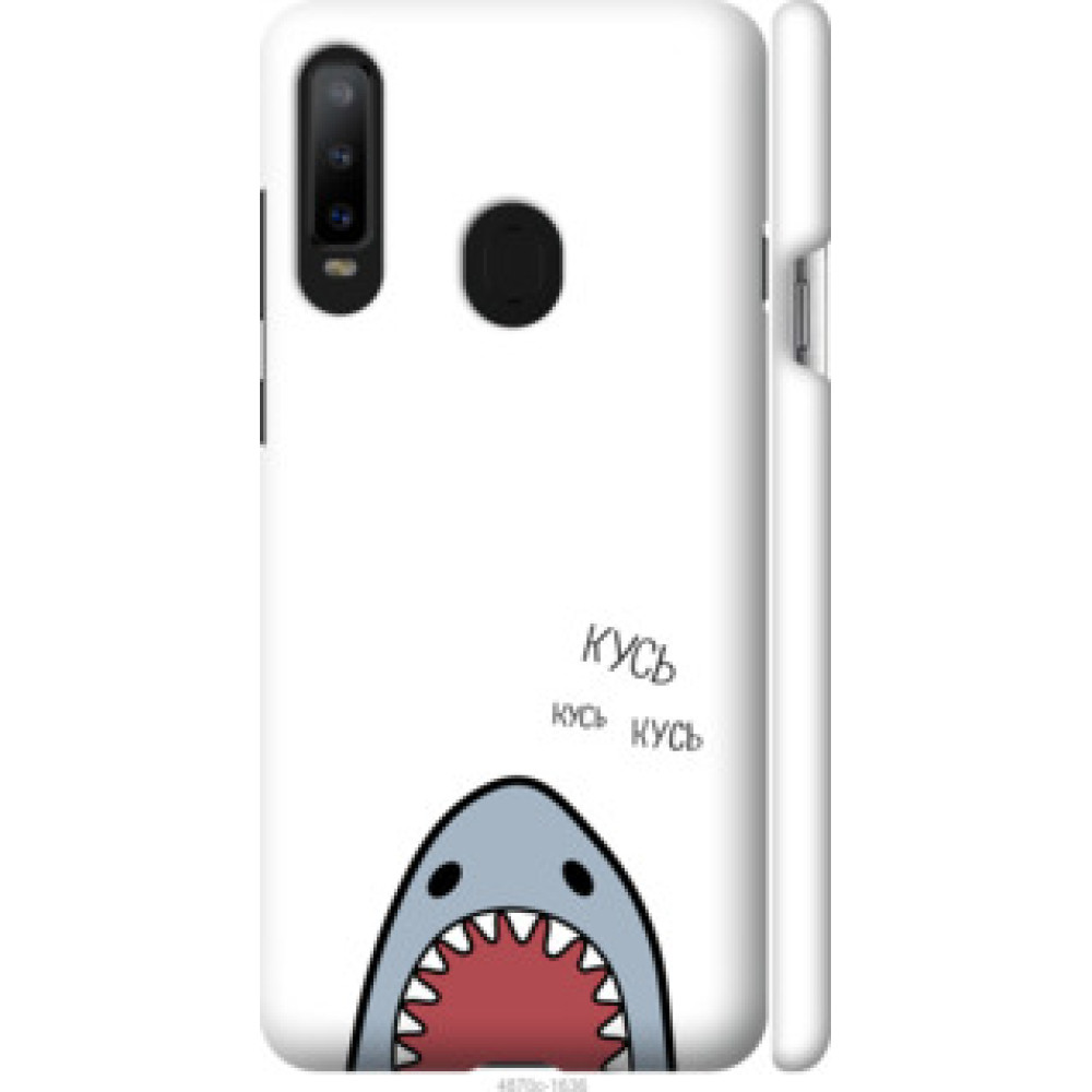 Чехол на Samsung Galaxy A8S Акула (4870c-1636)