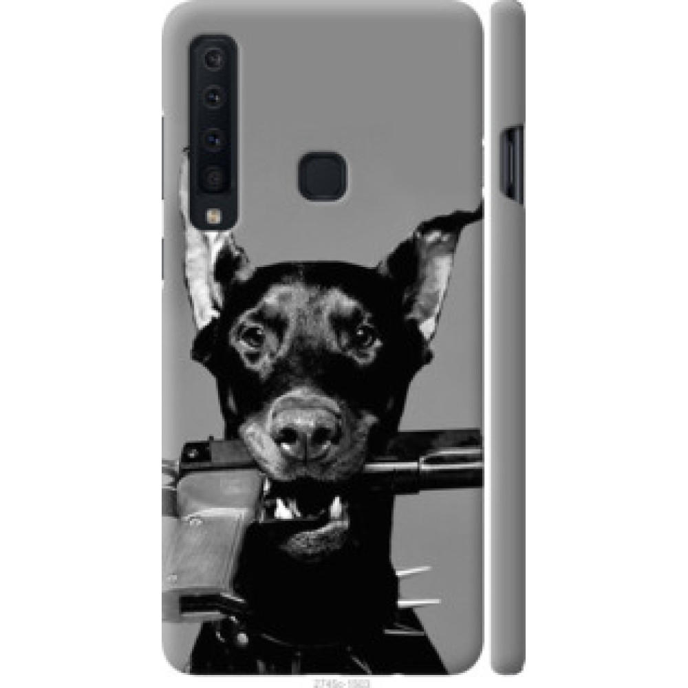 Чехол на Samsung Galaxy A9 (2018) Доберман (2745c-1503)