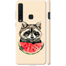 Чехол на Samsung Galaxy A9 (2018) Енотик с арбузом (4605c-1503)