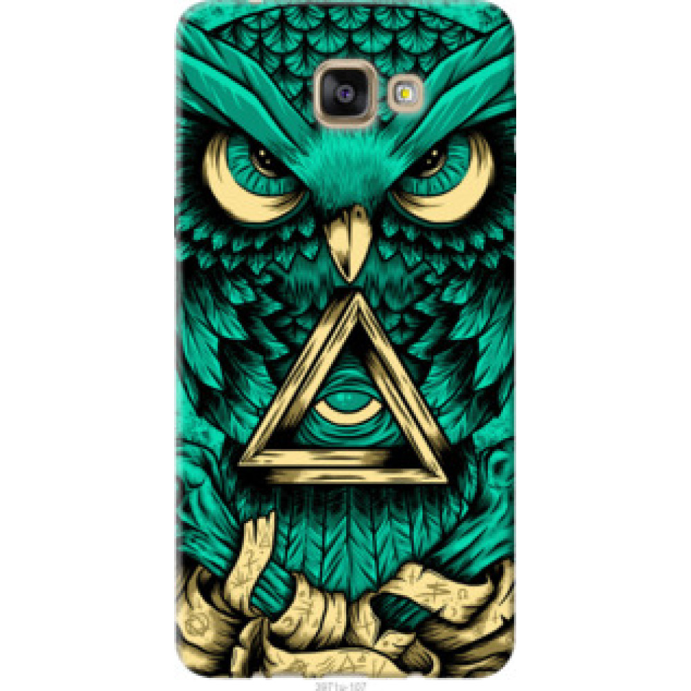 Чехол на Samsung Galaxy A9 A9000 Сова Арт-тату (3971u-107)