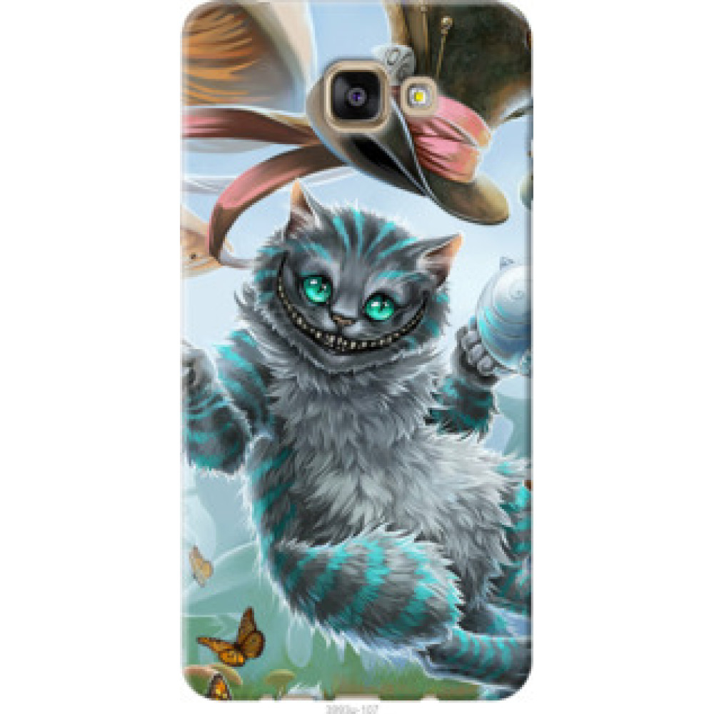 Чехол на Samsung Galaxy A9 A9000 Чеширский кот 2 (3993u-107)