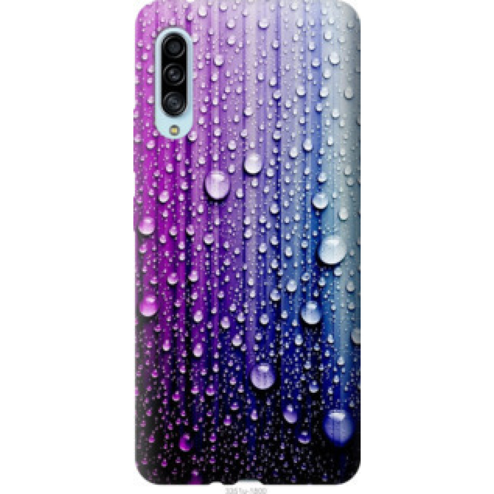 Чехол на Samsung Galaxy A90 5G Капли воды (3351u-1800)