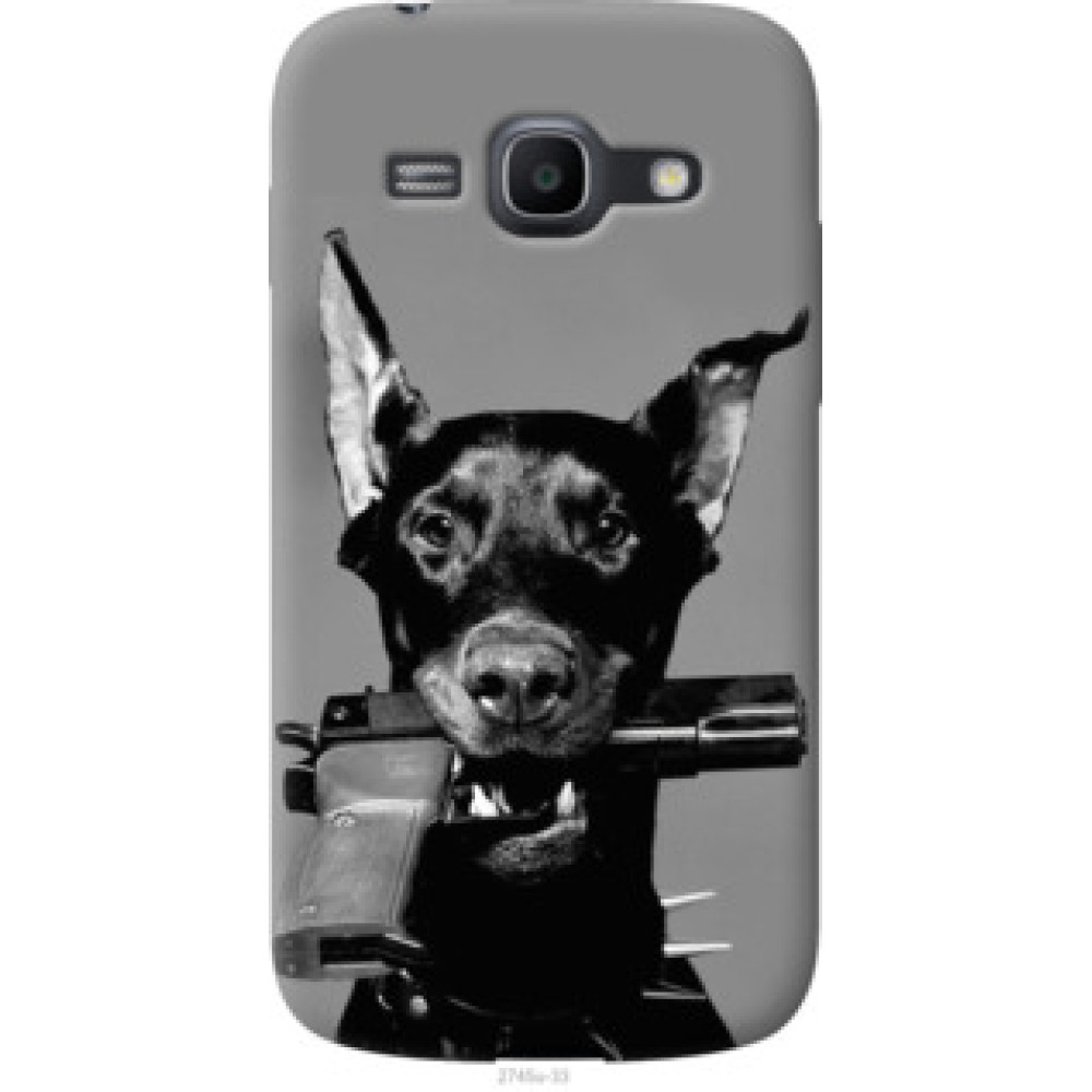 Чехол на Samsung Galaxy Ace 3 Duos s7272 Доберман (2745u-33)