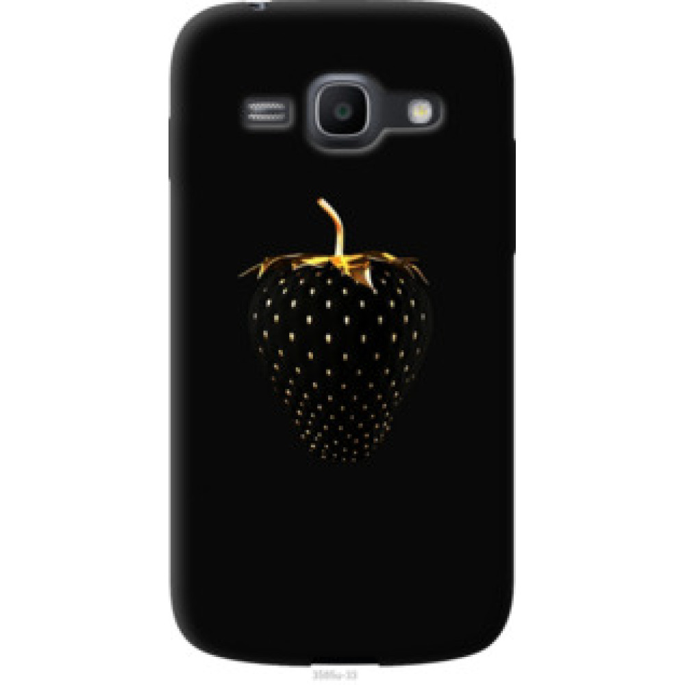 Чехол на Samsung Galaxy Ace 3 Duos s7272 Черная клубника (3585u-33)