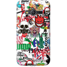 Чехол на Samsung Galaxy Ace 4 G313 Many different logos (4022u-207)