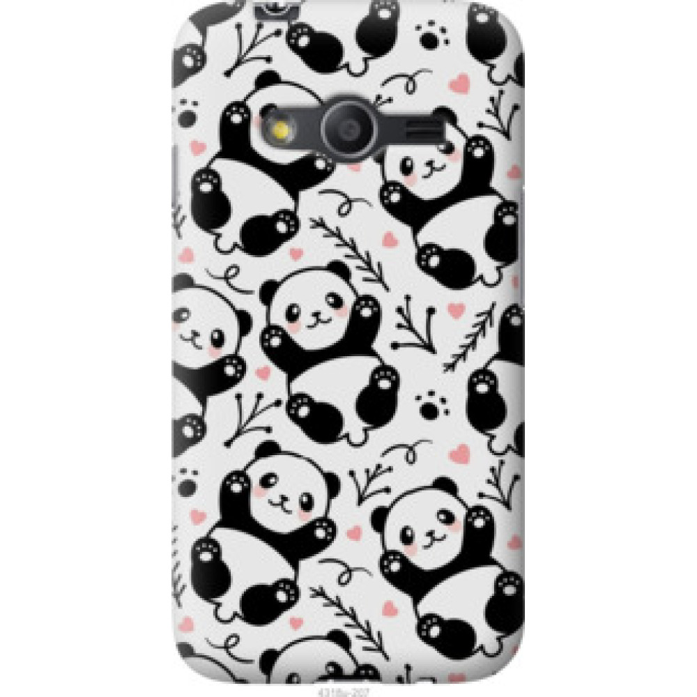 Чохол на Samsung Galaxy Ace 4 G313 Панды (4318u-207)