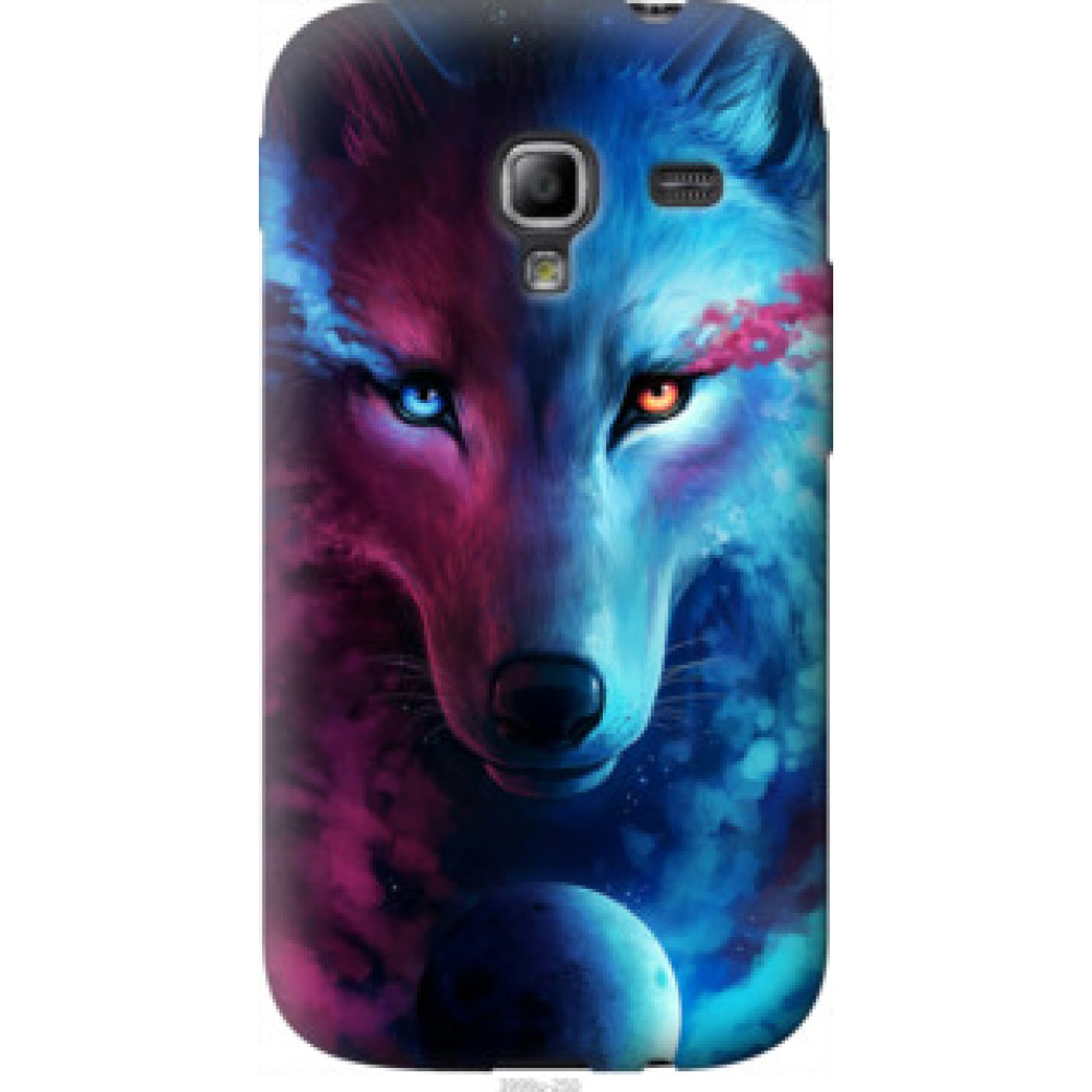 Чохол на Samsung Galaxy Ace 2 I8160 Арт-волк (3999u-250)