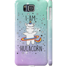 Чехол на Samsung Galaxy Alpha G850F I'm hulacorn (3976c-65)