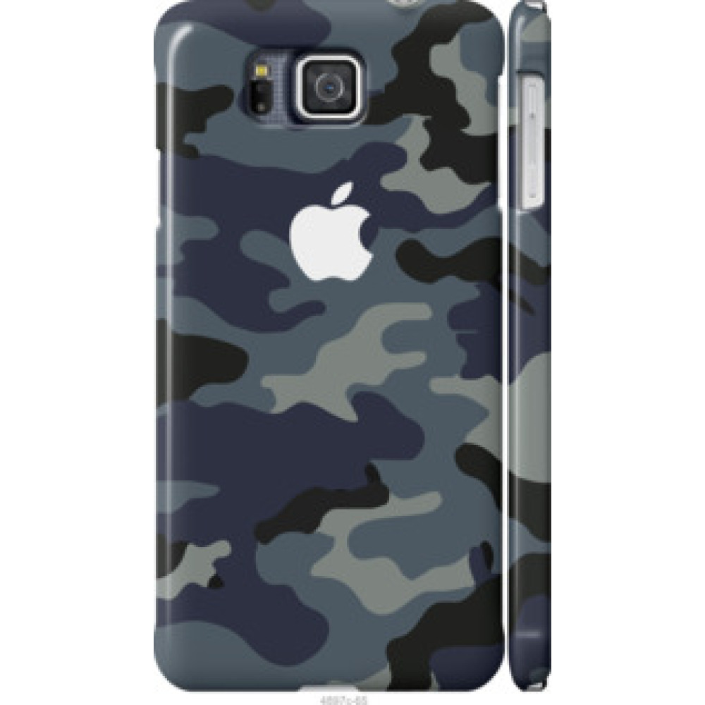 Чехол на Samsung Galaxy Alpha G850F Камуфляж 1 (4897c-65)