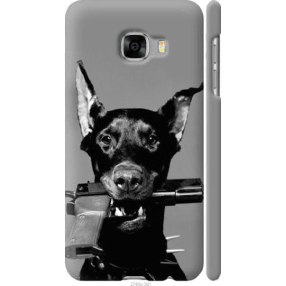 Чехол на Samsung Galaxy C5 C5000 Доберман (2745c-301)