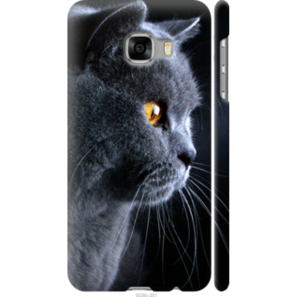 Чехол на Samsung Galaxy C5 C5000 Красивый кот (3038c-301)