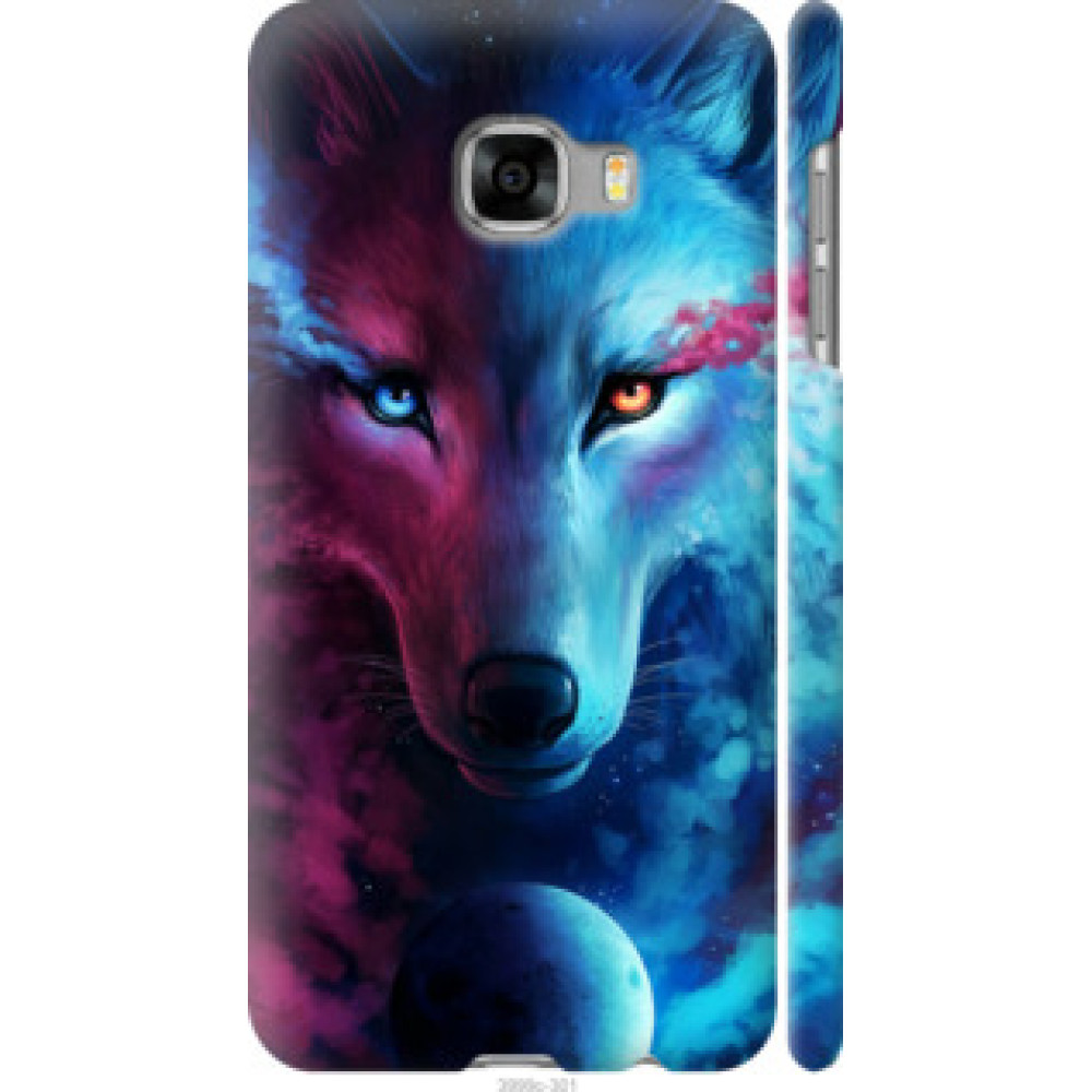 Чехол на Samsung Galaxy C5 C5000 Арт-волк (3999c-301)