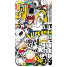Чехол на Samsung Galaxy C5 C5000 Popular logos (4023c-301)