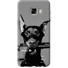 Чехол на Samsung Galaxy C7 C7000 Доберман (2745u-302)