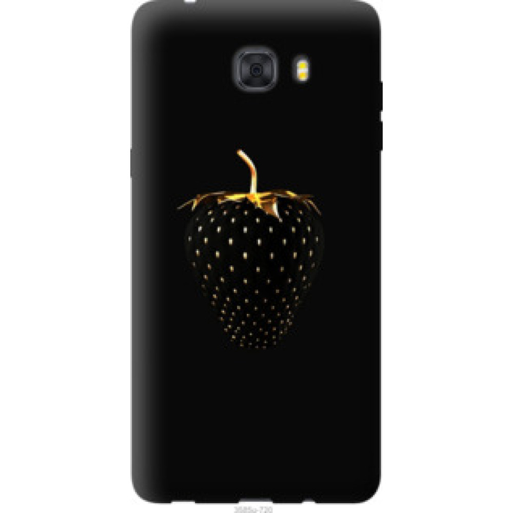 Чехол на Samsung Galaxy C9 Pro Черная клубника (3585u-720)