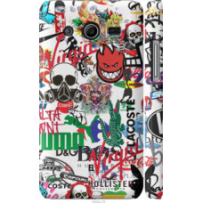 Чехол на Samsung Galaxy Core 2 G355 Many different logos (4022c-75)