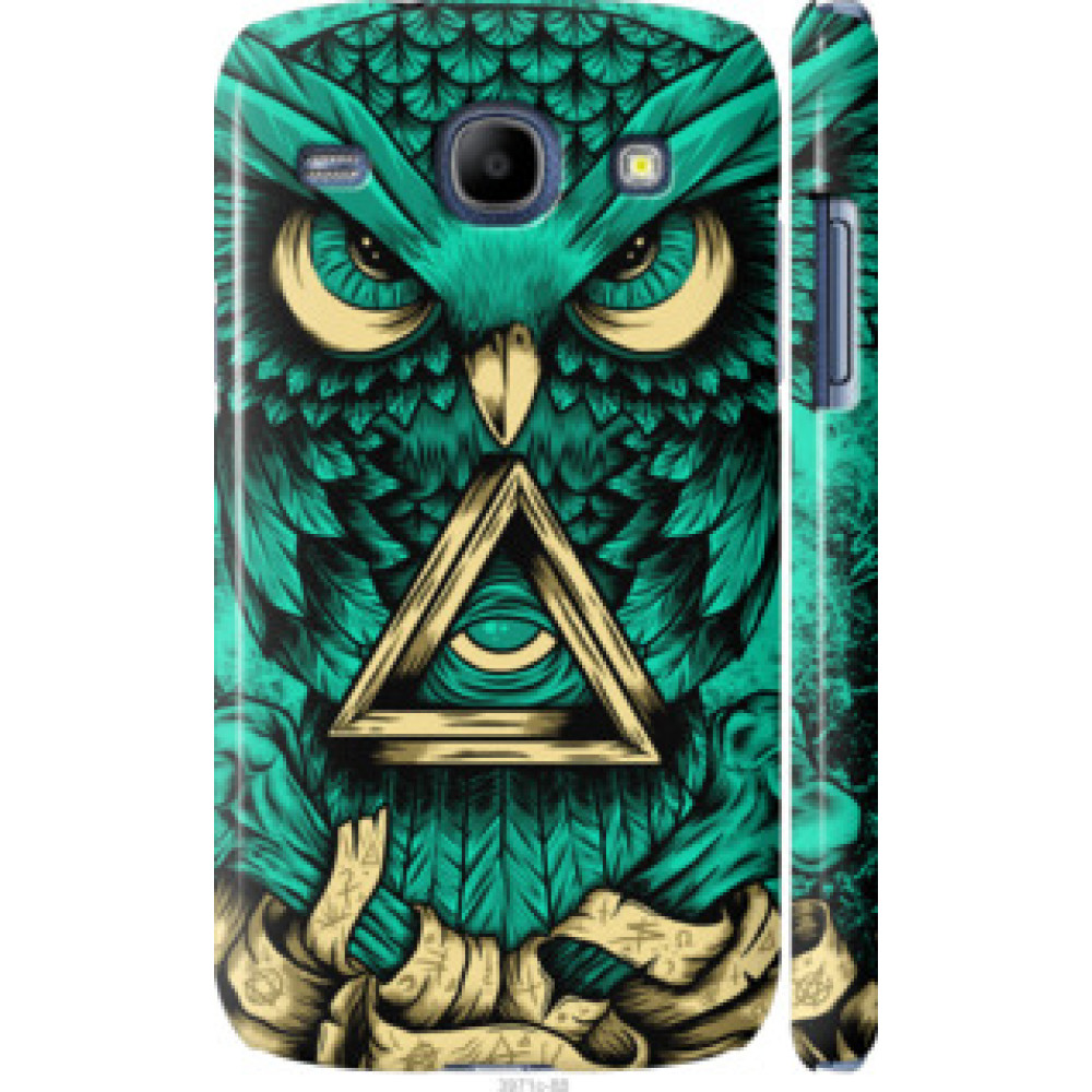 Чехол на Samsung Galaxy Core i8262 Сова Арт-тату (3971c-88)