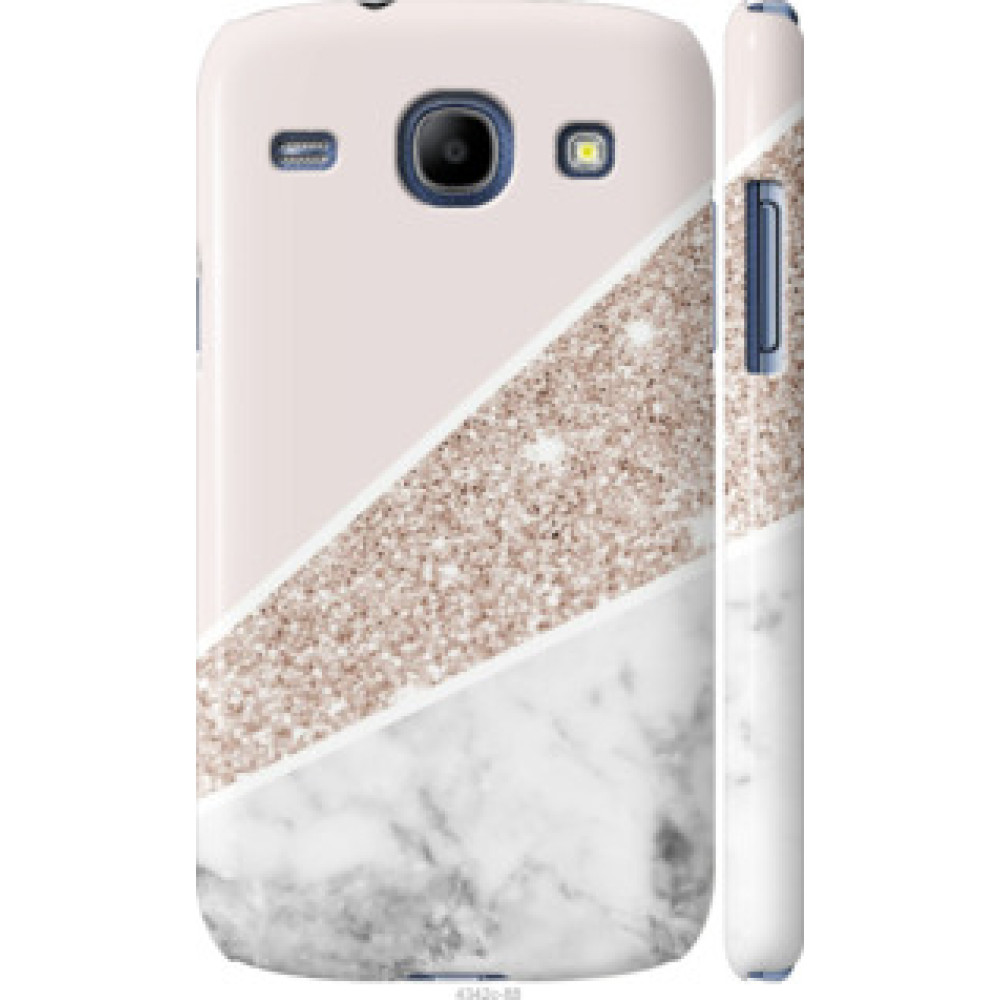 Чехол на Samsung Galaxy Core i8262 Пастельный мрамор (4342c-88)