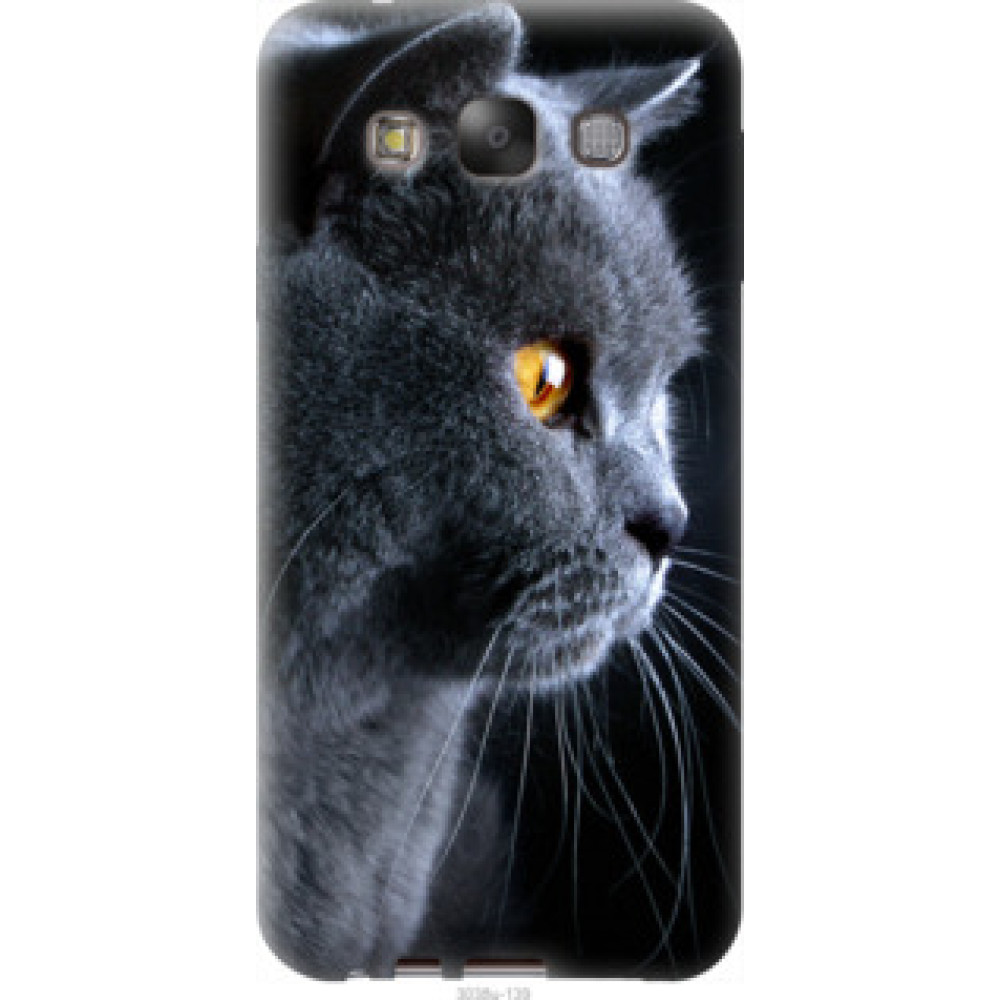 Чехол на Samsung Galaxy E7 E700H Красивый кот (3038u-139)