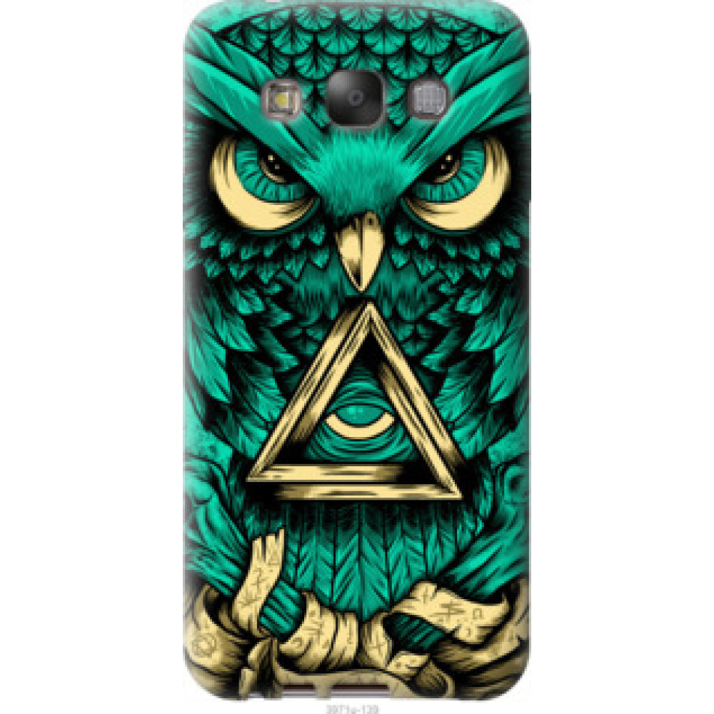 Чехол на Samsung Galaxy E7 E700H Сова Арт-тату (3971u-139)