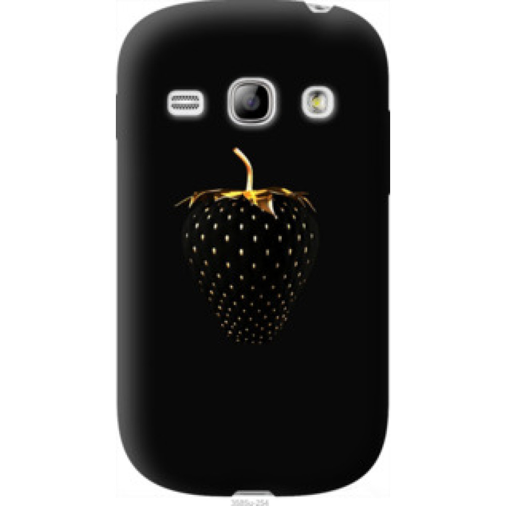 Чехол на Samsung Galaxy Fame S6810 Черная клубника (3585u-254)