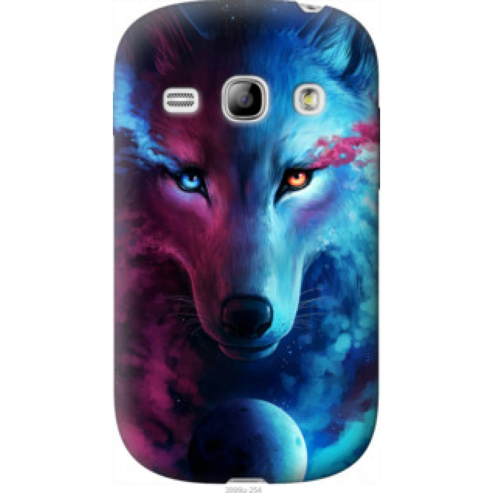 Чехол на Samsung Galaxy Fame S6810 Арт-волк (3999u-254)