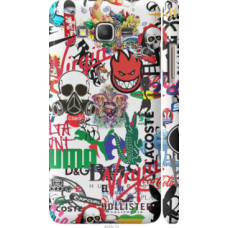 Чехол на Samsung Galaxy Grand Prime G530H Many different logos (4022c-74)