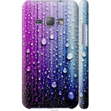 Чехол на Samsung Galaxy J1 (2016) Duos J120H Капли воды (3351c-262)