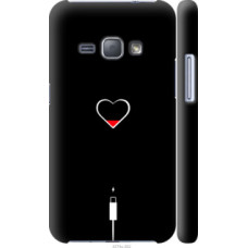 Чехол на Samsung Galaxy J1 (2016) Duos J120H Подзарядка сердца (4274c-262)