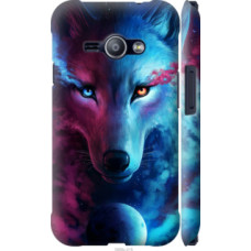 Чехол на Samsung Galaxy J1 Ace J110H Арт-волк (3999c-215)