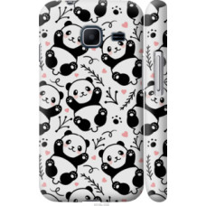 Чехол на Samsung Galaxy J1 Mini J105H Панды (4318c-258)
