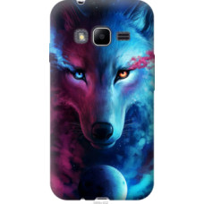 Чехол на Samsung Galaxy J1 Mini Prime J106 Арт-волк (3999u-632)