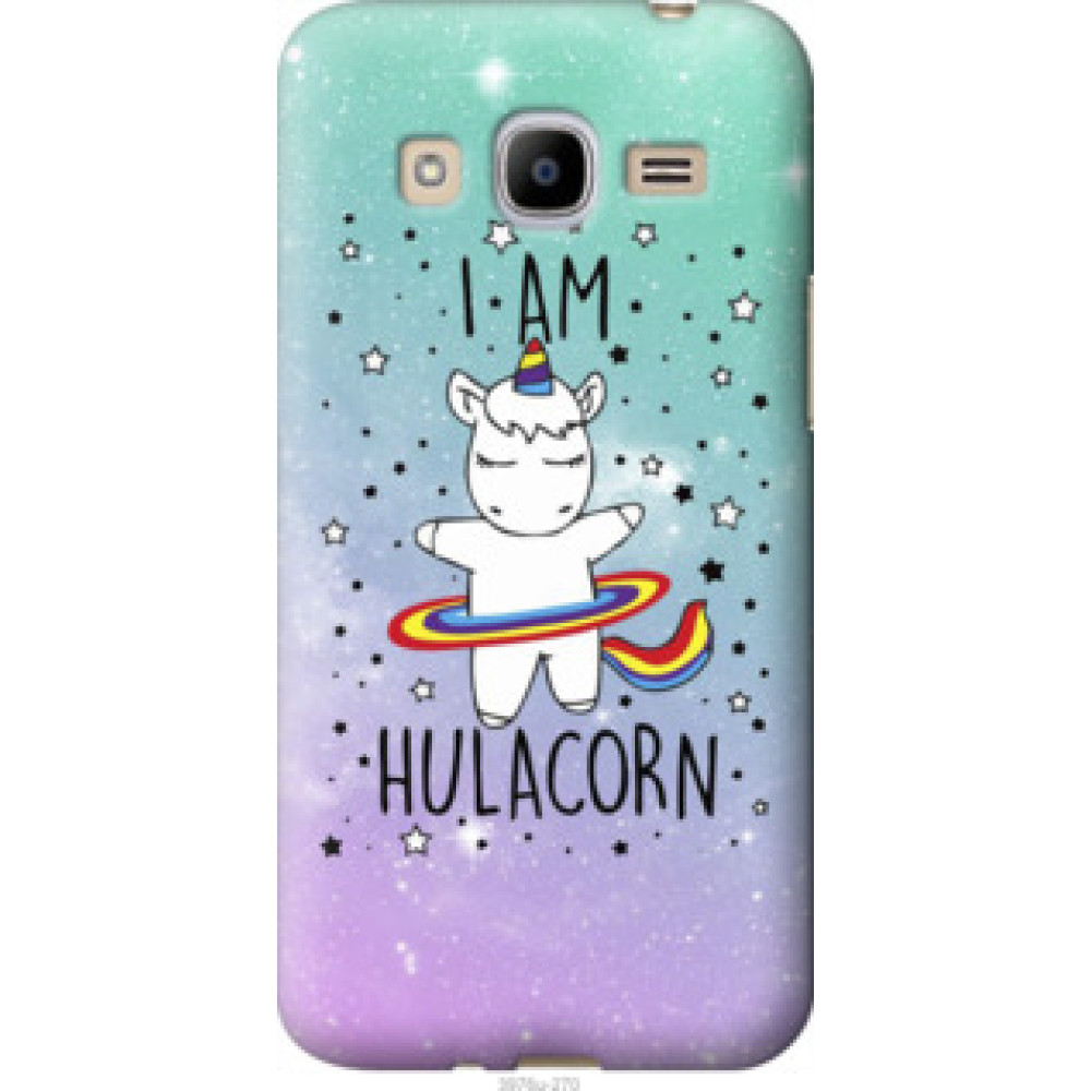 Чехол на Samsung Galaxy J2 (2016) J210 I'm hulacorn (3976u-270)