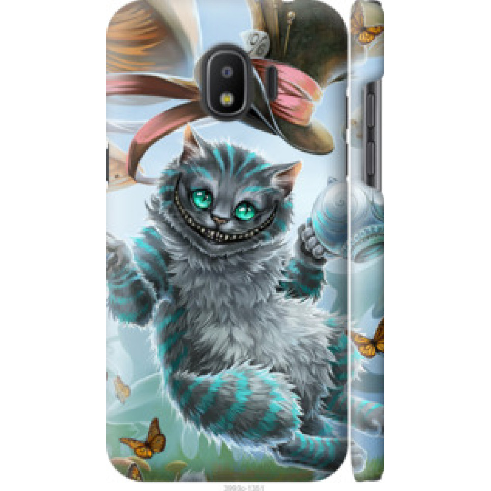 Чехол на Samsung Galaxy J2 2018 Чеширский кот 2 (3993c-1351)