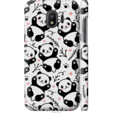Чехол на Samsung Galaxy J2 2018 Панды (4318c-1351)