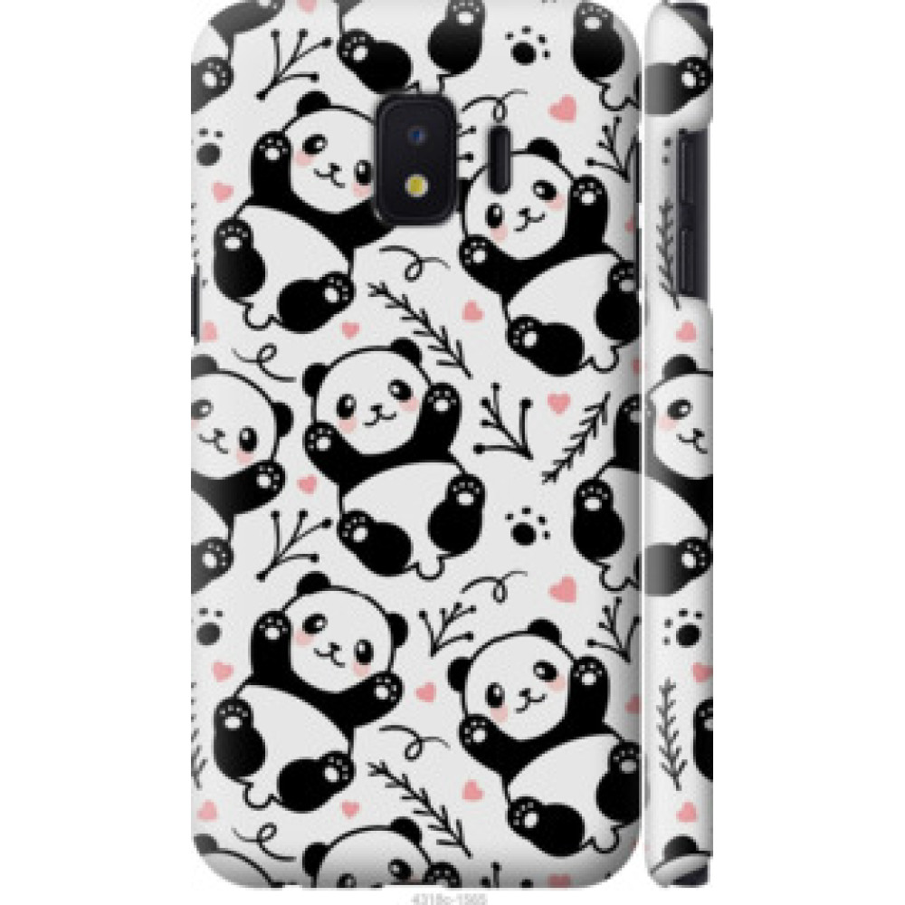 Чохол на Samsung Galaxy J2 Core Панды (4318c-1565)