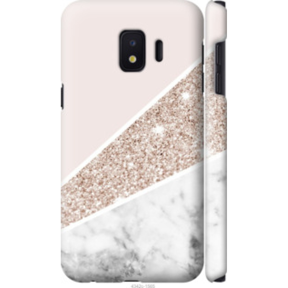 Чехол на Samsung Galaxy J2 Core Пастельный мрамор (4342c-1565)