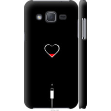 Чехол на Samsung Galaxy J2 J200H Подзарядка сердца (4274c-190)
